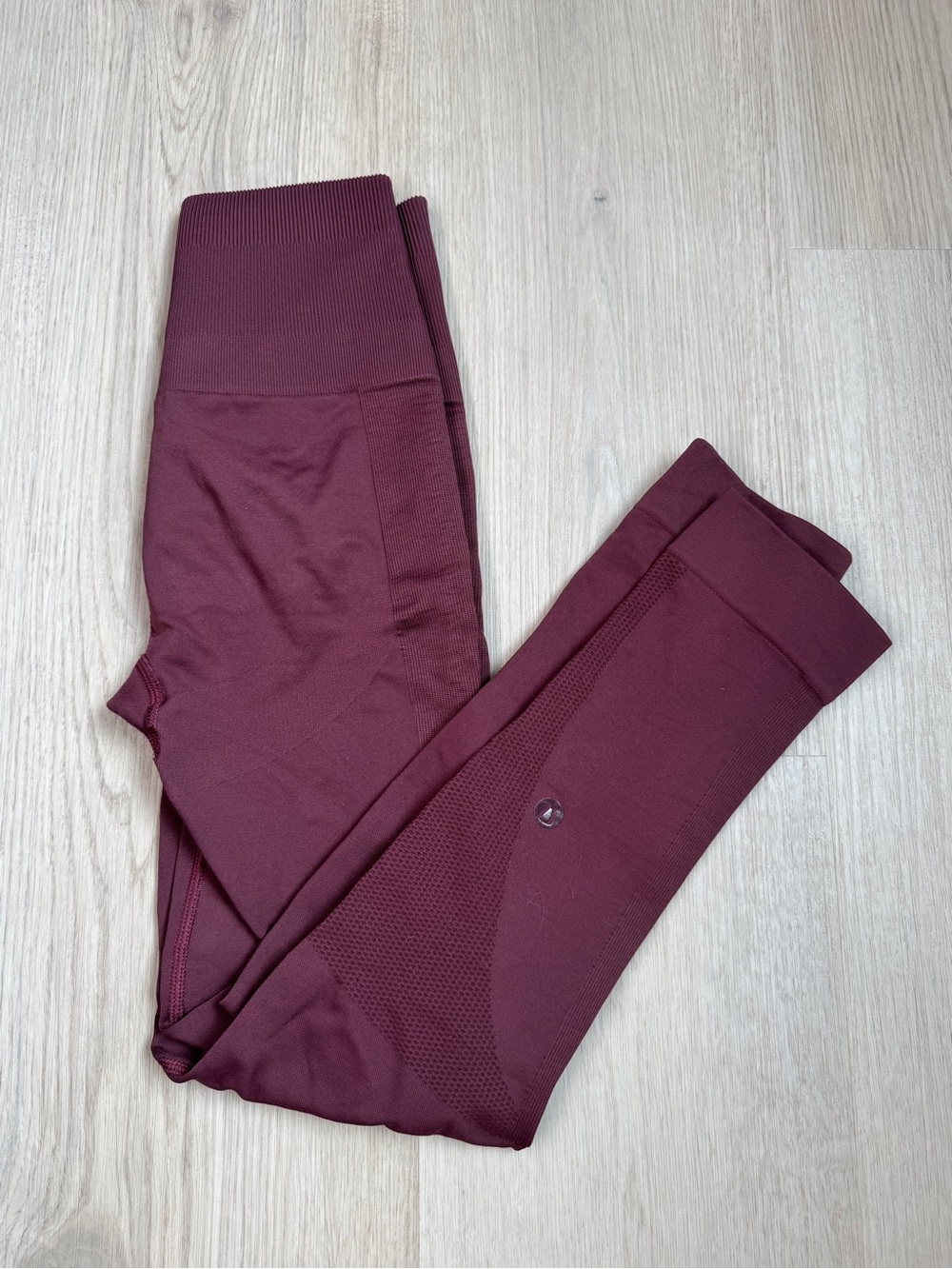 lululemon athletica High-Waist Seamless Leggings — Maroon